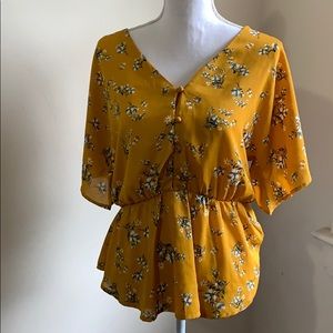 Sienna Sky Blouse, Size L